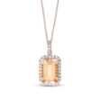 Picture of Morganite Diamon Locket